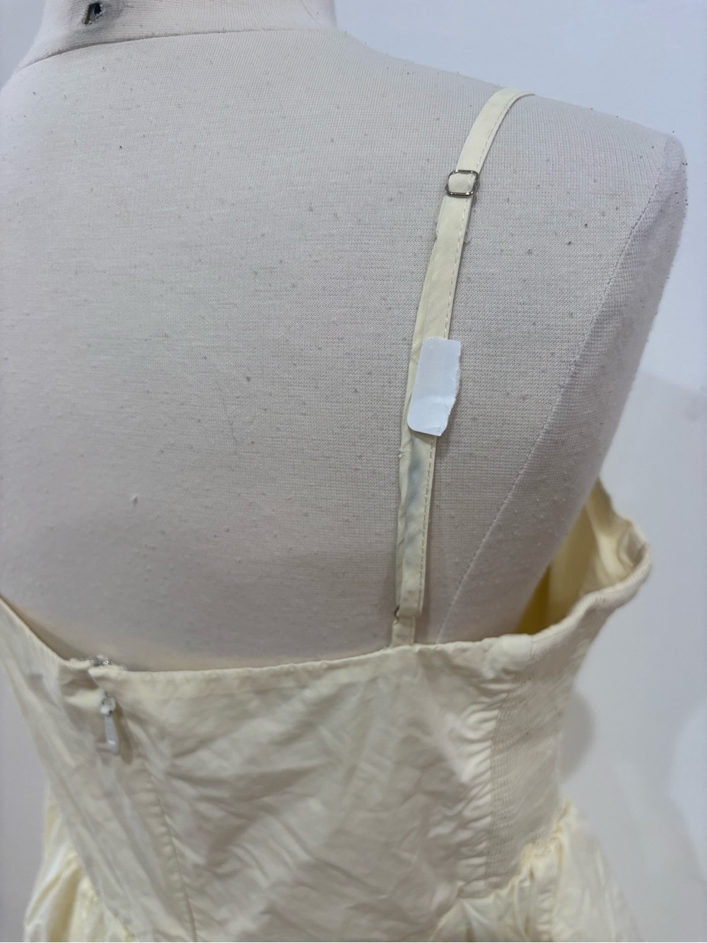 Ronny Kobo x RTR Yellow Corset Midi Dress, Size: 12 - Picture 13 of 15